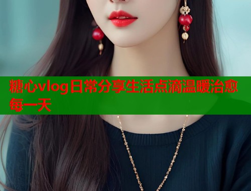 糖心vlog日常分享生活点滴温暖治愈每一天