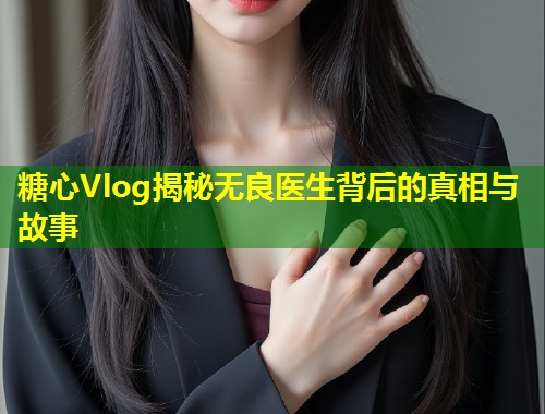 糖心Vlog揭秘无良医生背后的真相与故事  第1张