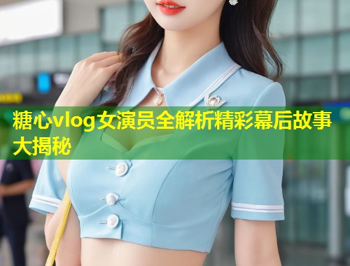 糖心vlog女演员全解析精彩幕后故事大揭秘  第2张