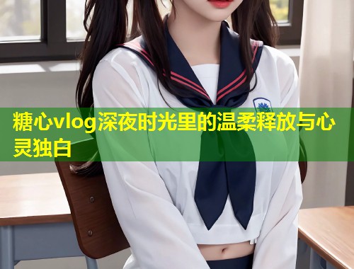 糖心vlog深夜时光里的温柔释放与心灵独白