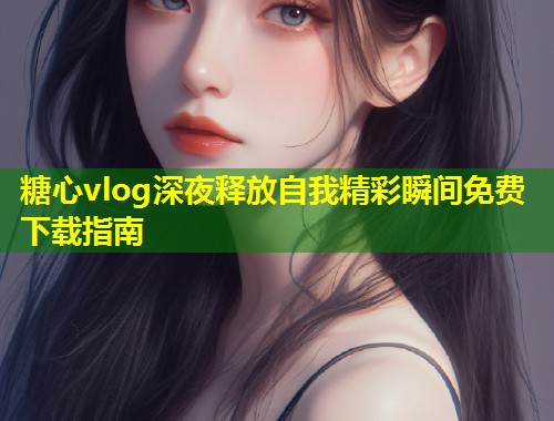 糖心vlog深夜释放自我精彩瞬间免费下载指南
