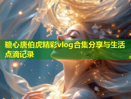 糖心唐伯虎精彩vlog合集分享与生活点滴记录